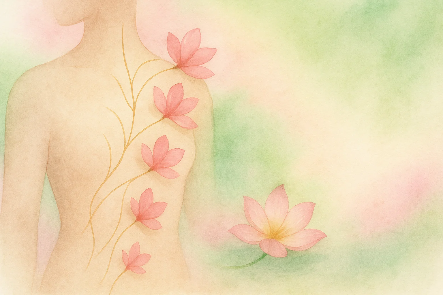 Floral essences applied to acupuncture points in Basel Oberwil practice.