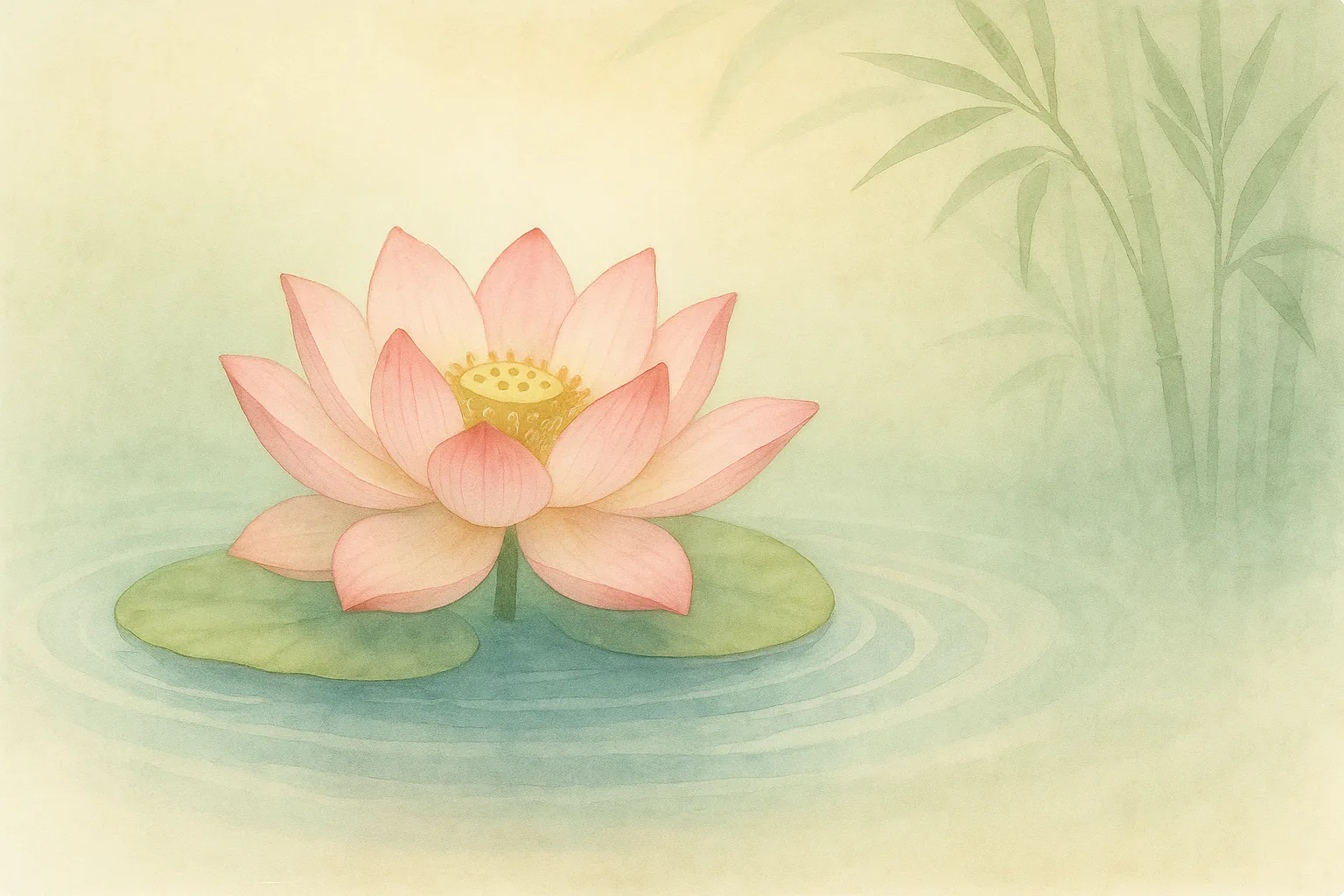 Lotus flower symbolising calm achieved through ear acupuncture in Basel Oberwil.
